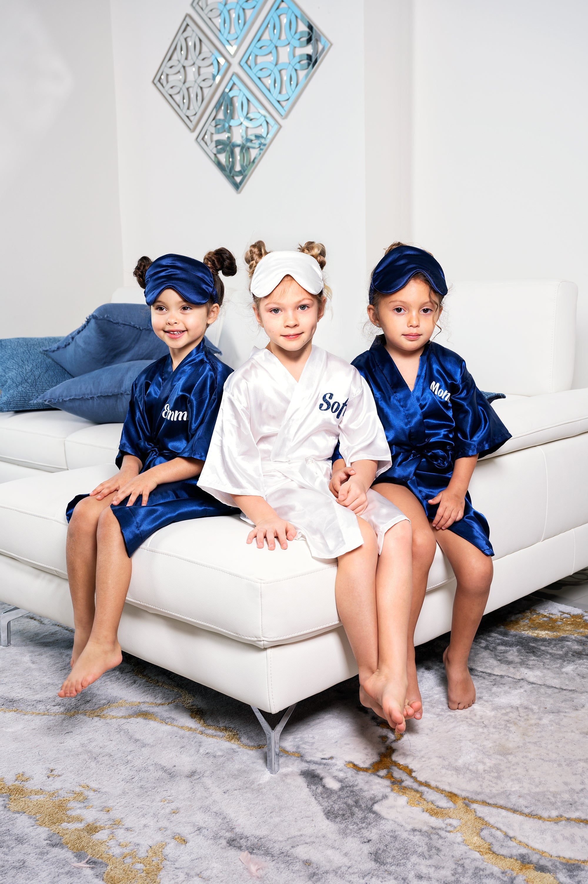 Flower Girl Satin Robes –