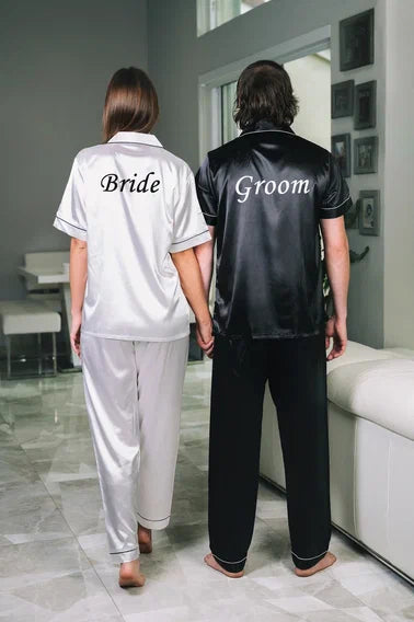 Bride and groom pyjamas hotsell
